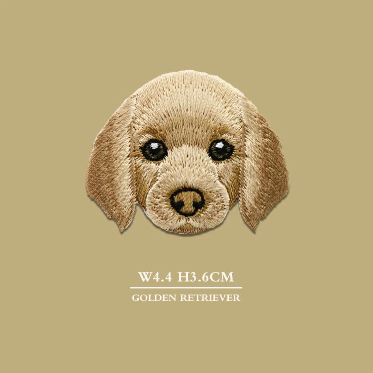 Choose from your favourite Small Dog Iron On Patches