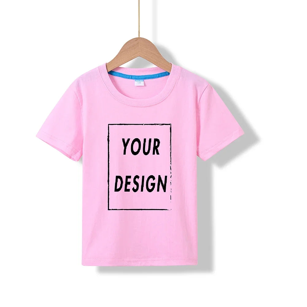 KIDS Cotton Logo T Shirt