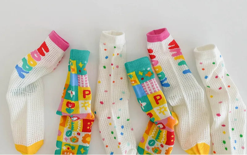 3 Pack Mixed Pattern Socks