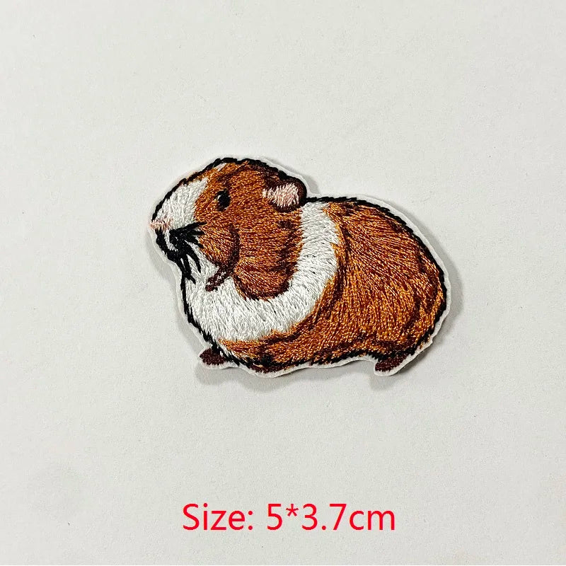 Choose from Lovely Animal Embroidered Iron on Patches