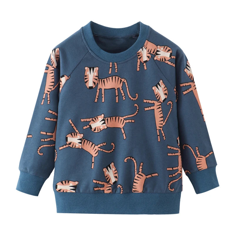 All Over Tiger Sweatshirt