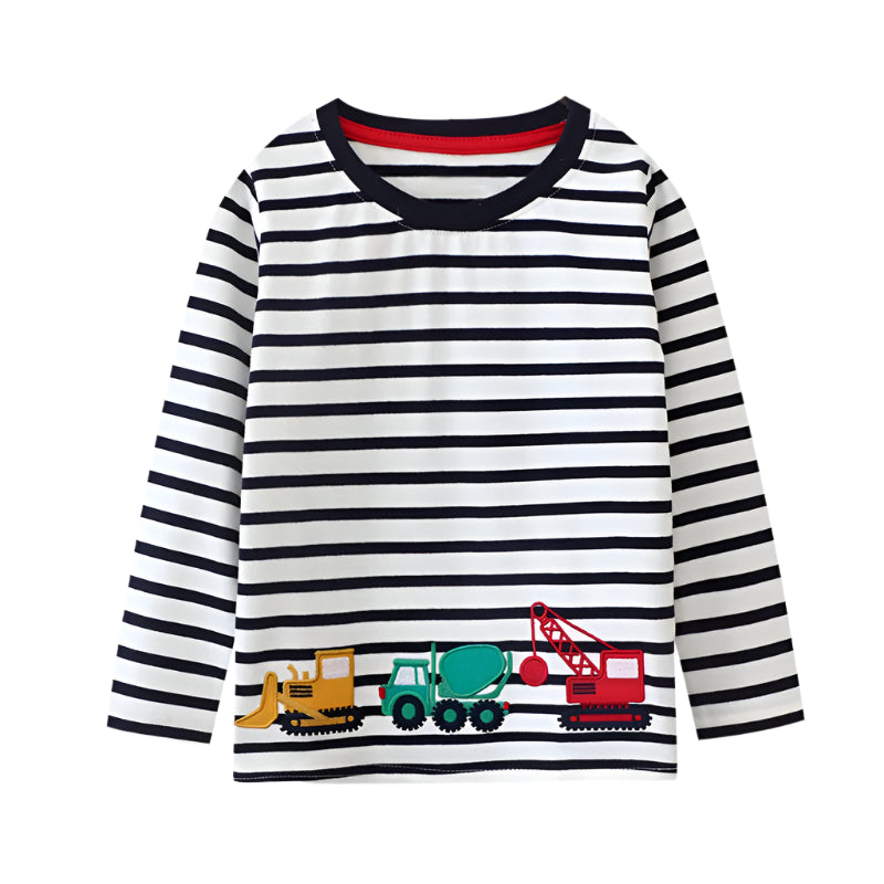 Excavator Long Sleeve T Shirt
