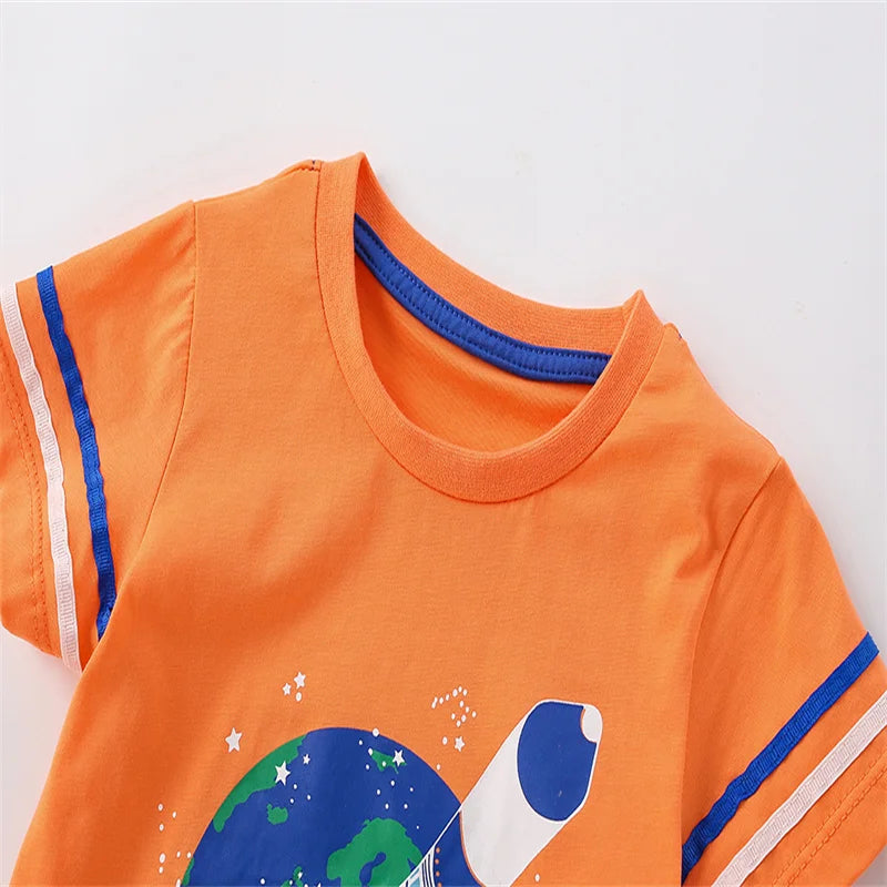 Rocket Blast off T shirt