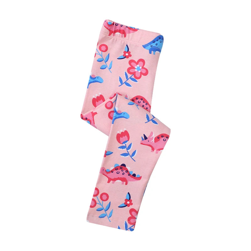 Girls Dinosaur Leggings