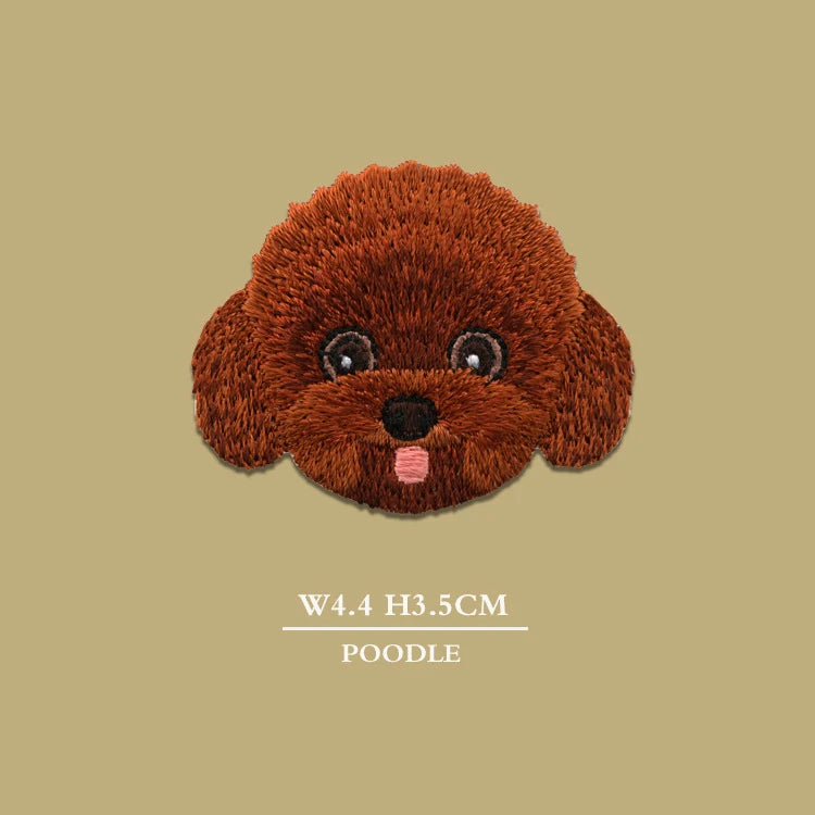 Choose from your favourite Small Dog Iron On Patches