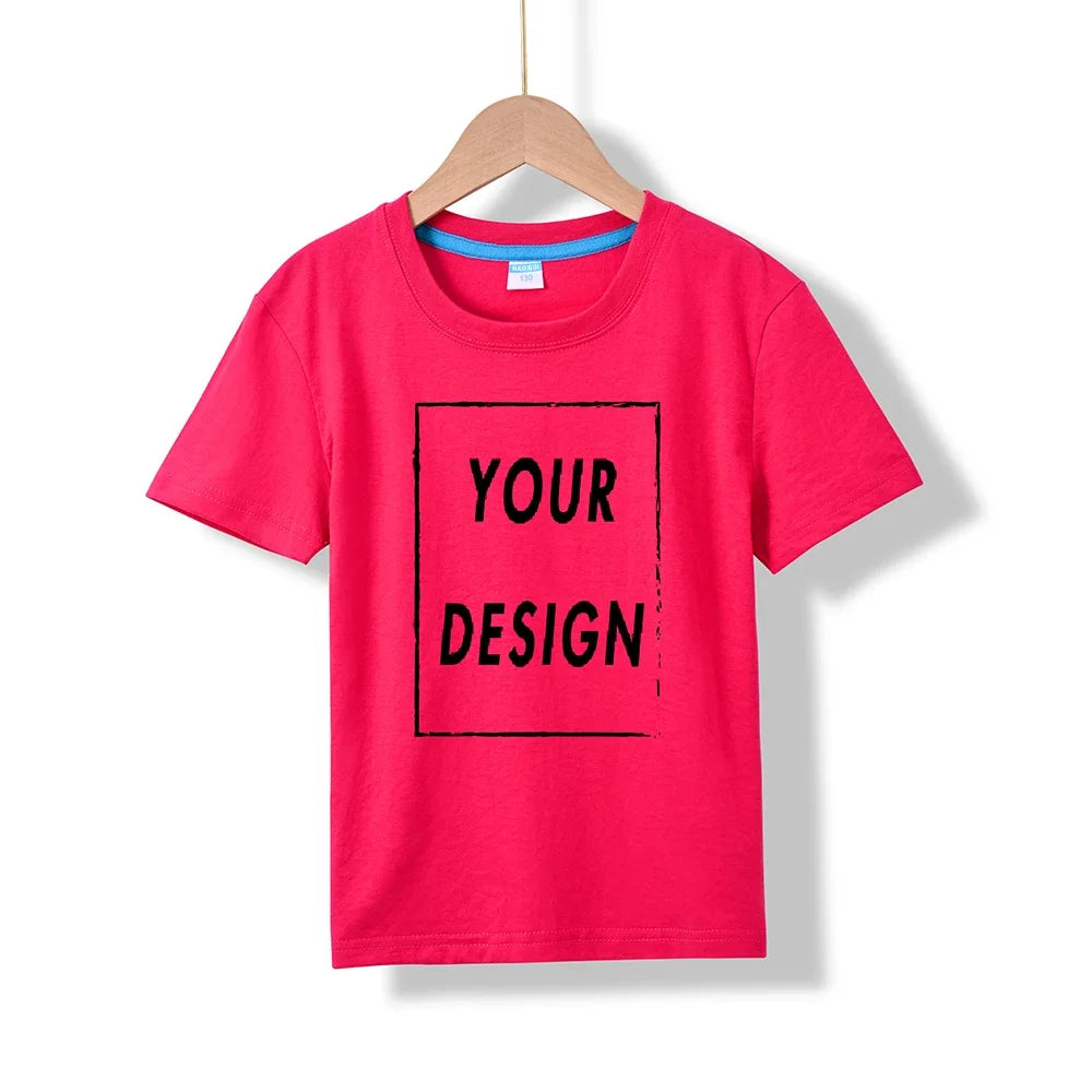KIDS Cotton Logo T Shirt