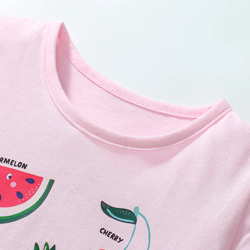 Girls Fruity Short Sleeve T-shirt