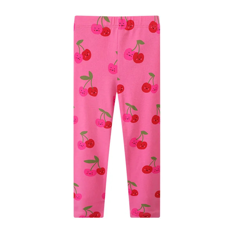 Girls Happy Cherry Leggings