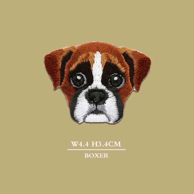 Choose from your favourite Small Dog Iron On Patches