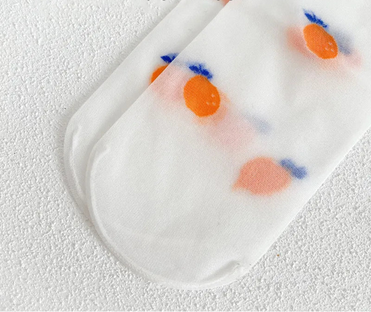 3 Pack Sheer Summer Mid-calf Socks