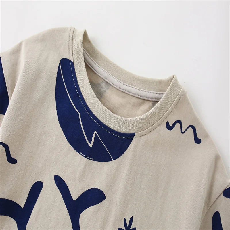 Whale Short Sleeve T Shirt and Shorts