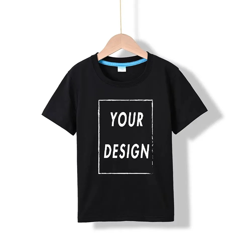 KIDS Cotton Logo T Shirt