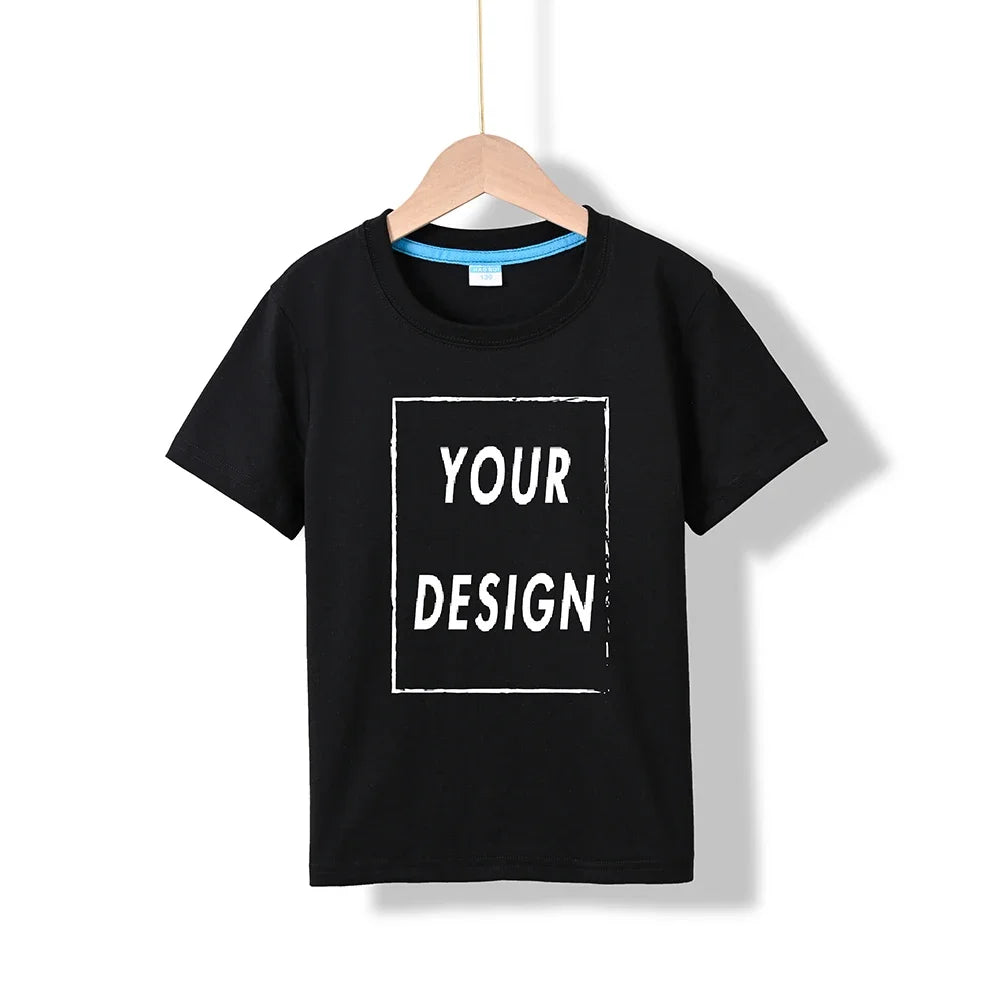 KIDS Cotton Logo T Shirt