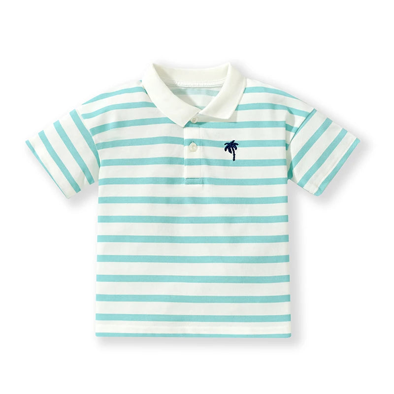 Short Sleeve Palm Polo
