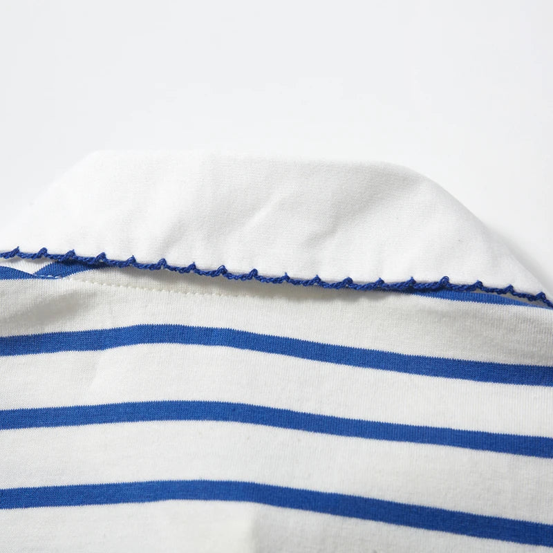 Girls Collared Stripey T Shirt - Ladybird