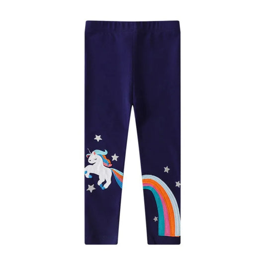 Girls Leggings - Unicorn Rainbow