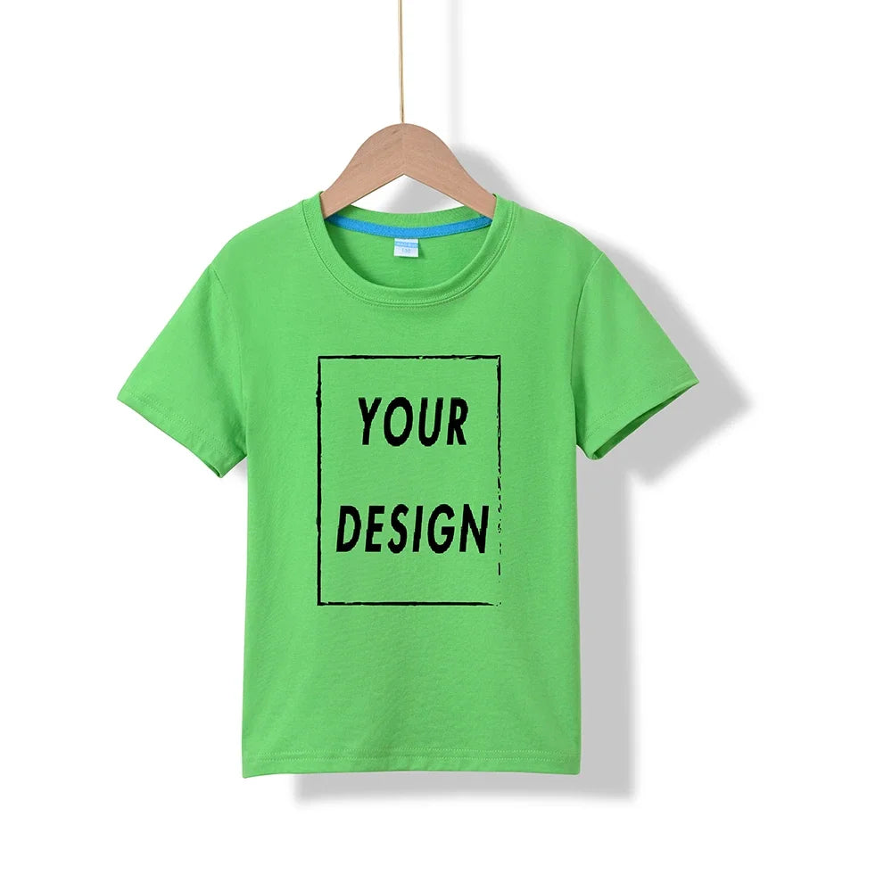KIDS Cotton Logo T Shirt