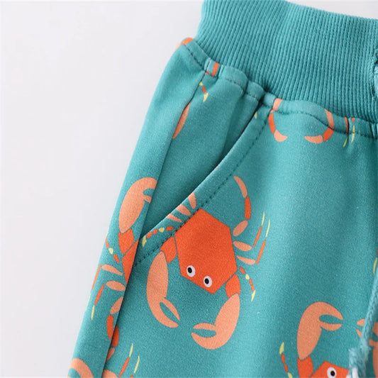 Crab print Shorts