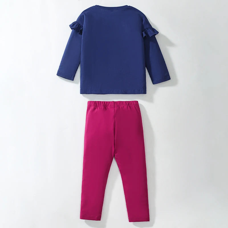 Girls LS Tee & Leggings Mermaid Set
