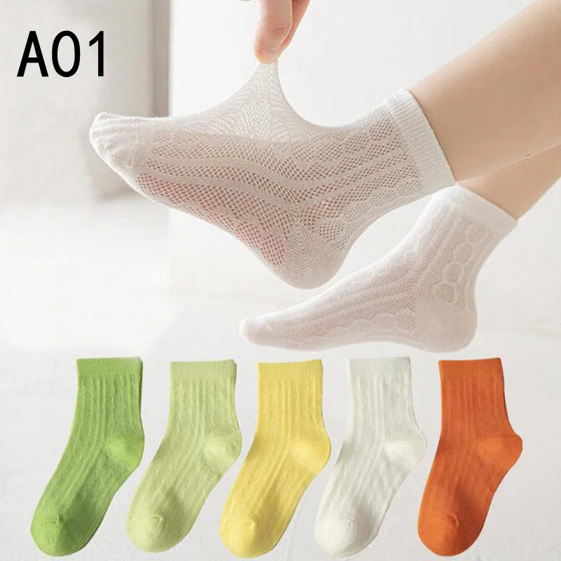 5 Pack Summer Socks