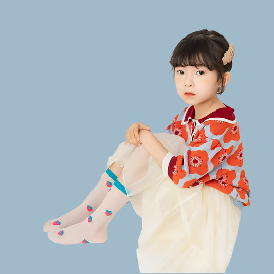 3 Pack Sheer Summer Mid-calf Socks