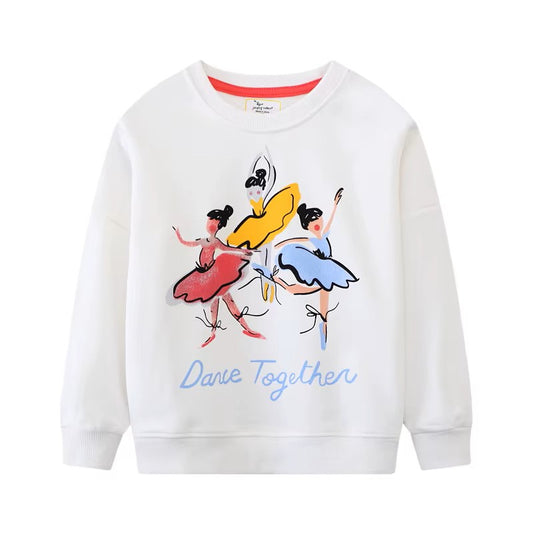 Girls Sweatshirts - Happy Dance