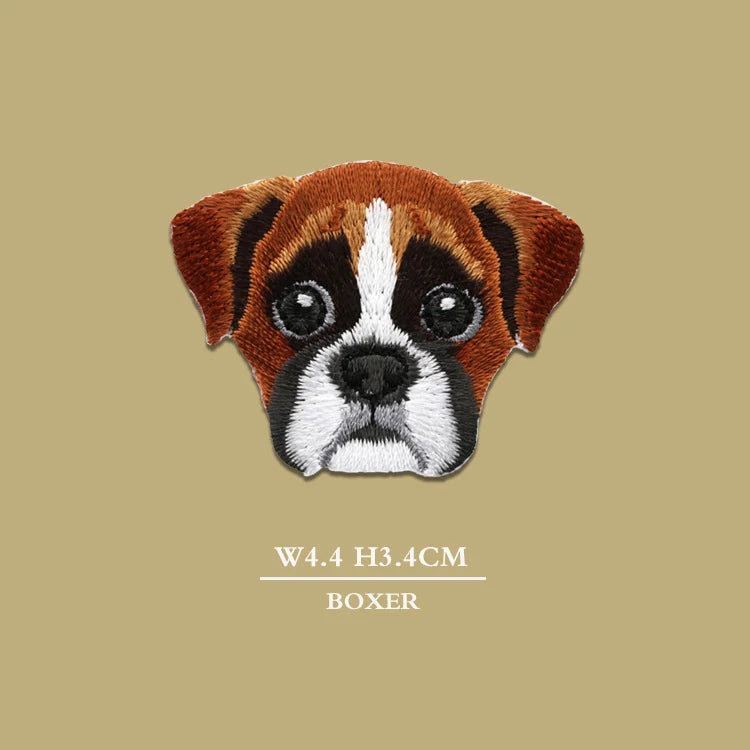 Choose from your favourite Small Dog Iron On Patches