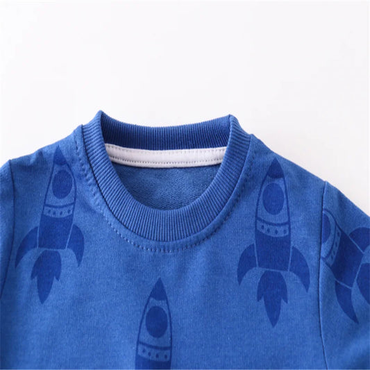 All Over Rocket Sweatshirts