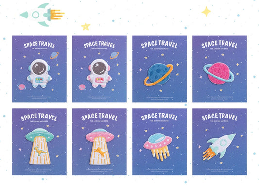 Choose from Space Travel Iron-on Patches