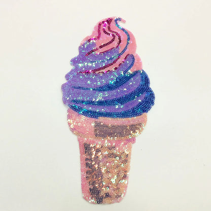 Icecream Iron on Patches (2 Piece)