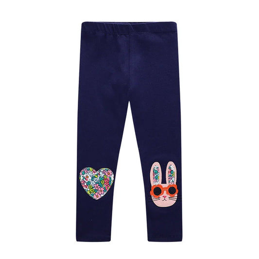 Girls Leggings Love Bunny