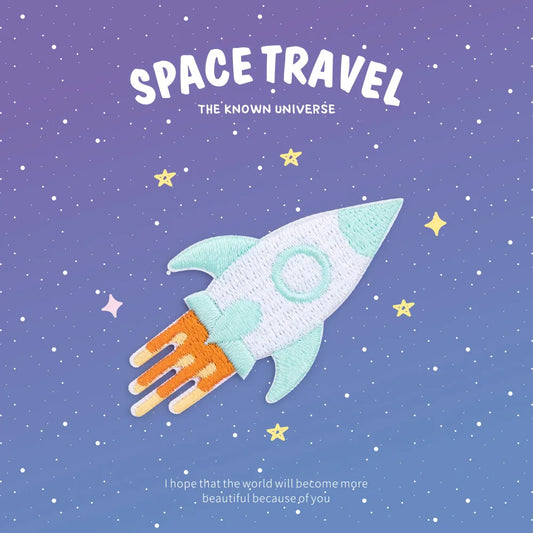 Choose from Space Travel Iron-on Patches
