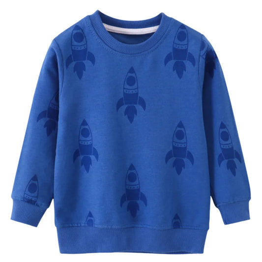 All Over Rocket Sweatshirts