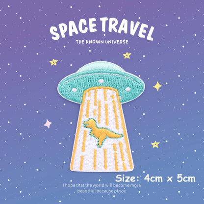 Choose from Space Travel Iron-on Patches