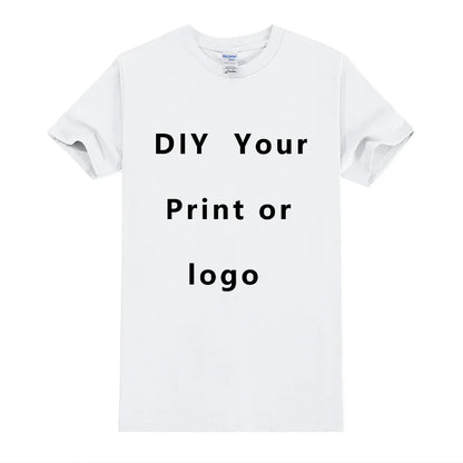 ADULT 100% Cotton Custom Logo T Shirt