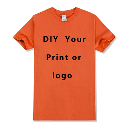 ADULT 100% Cotton Custom Logo T Shirt