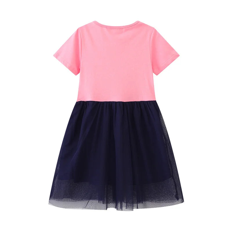 Earth & Space Short Sleeve Dress