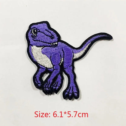 Choose from Dinosaur Iron-on Clothes Patches