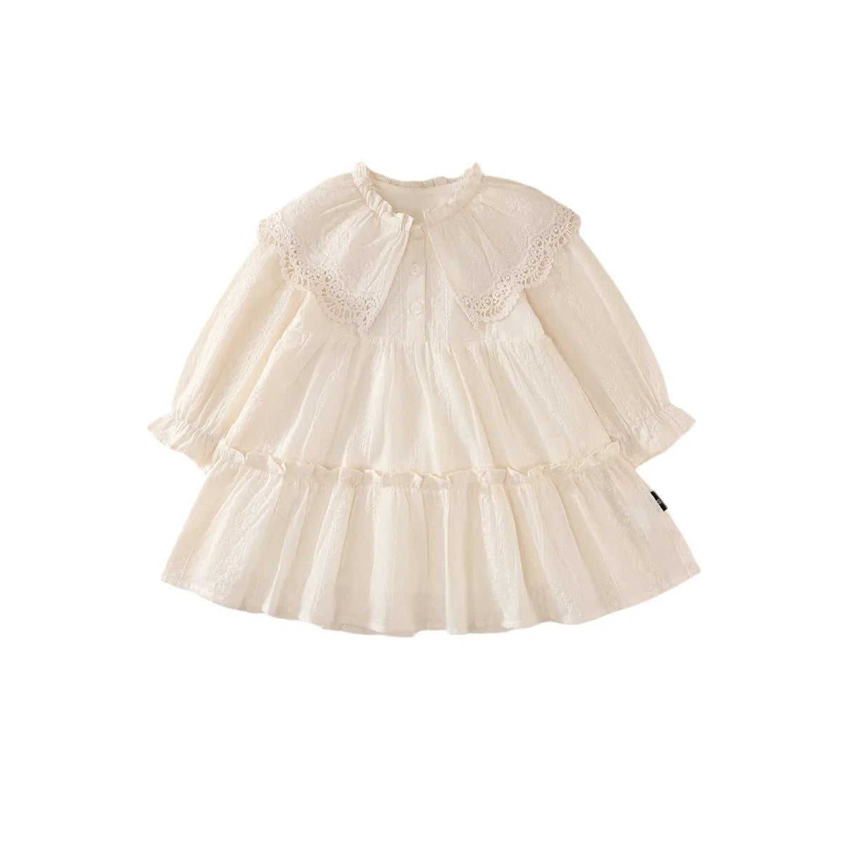 Girls Lace Collar Princess Dress