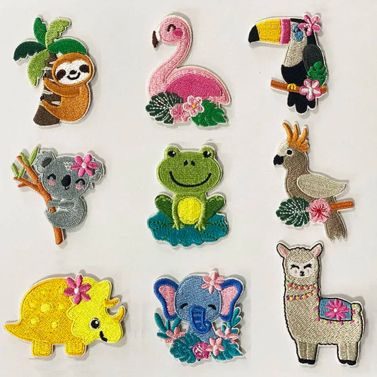 Choose from your Animal Iron On Patches