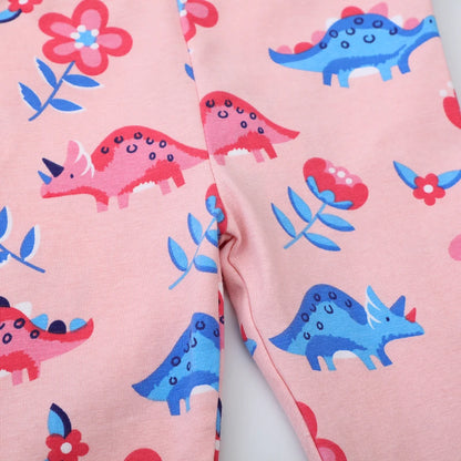 Girls Dinosaur Leggings