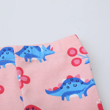 Girls Dinosaur Leggings