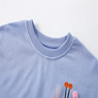 Ladybug Patch Sweatshirt
