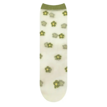 Ultra-thin Ankle socks with contrast tipping