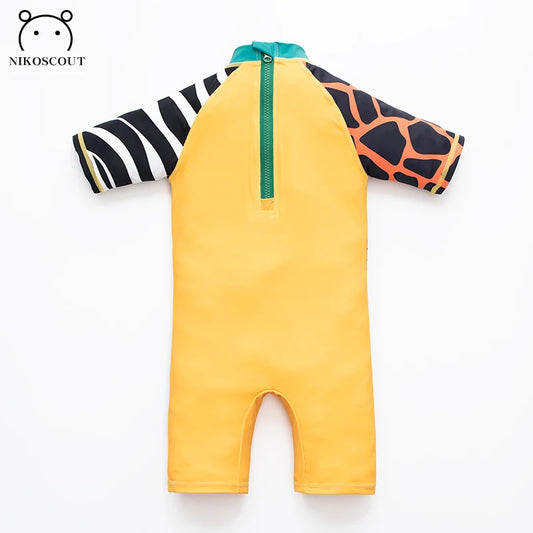 Zoo Print UPF 50 One Piece Sun Protection suit