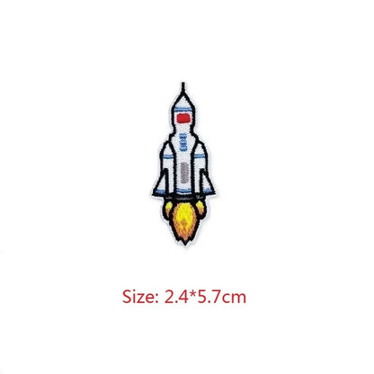 Choose from Astronaut & Space themed Iron on Patches