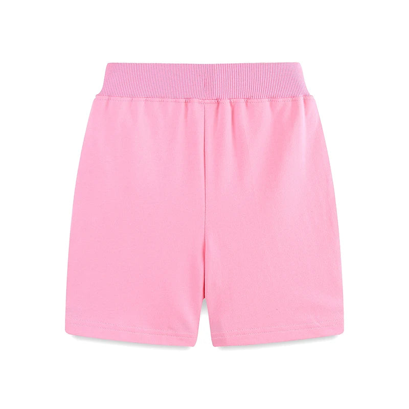 Girls Shorts - Floral Applique