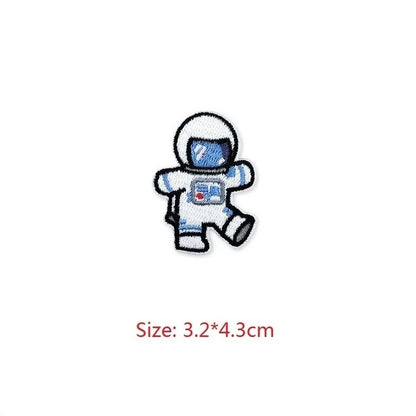 Choose from Astronaut & Space themed Iron on Patches