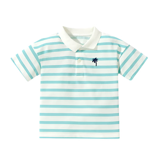Short Sleeve Palm Polo
