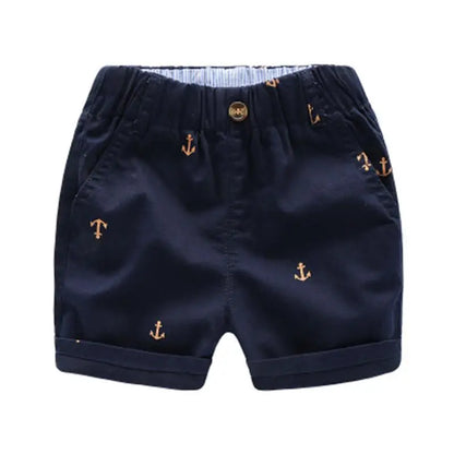 Allover Anchor Print Shorts